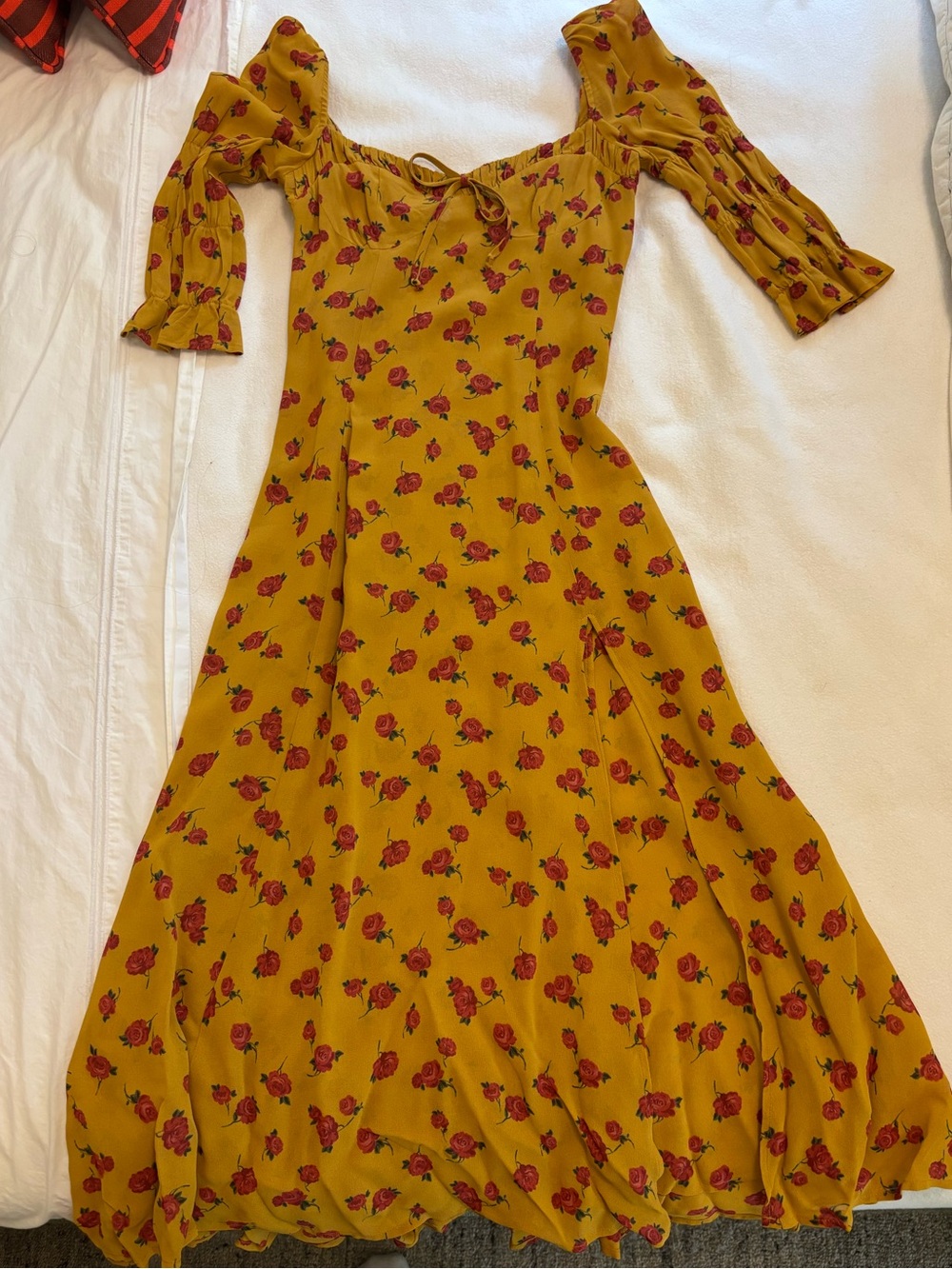 Reformation Midi Marnie Dress in color Amelia